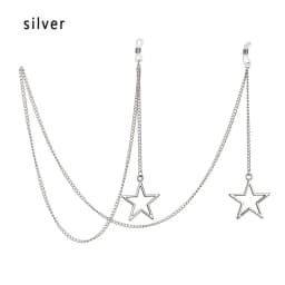 Metal Butterfly Small Daisy Sunglasses Glasses Chain Women Long Chain For Eyeglasses Chain Cord Holder Rope Neck Strap Lanyard