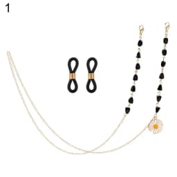 Metal Butterfly Small Daisy Sunglasses Glasses Chain Women Long Chain For Eyeglasses Chain Cord Holder Rope Neck Strap Lanyard