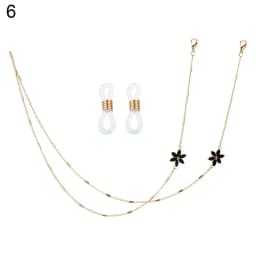 Metal Butterfly Small Daisy Sunglasses Glasses Chain Women Long Chain For Eyeglasses Chain Cord Holder Rope Neck Strap Lanyard