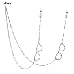 Metal Butterfly Small Daisy Sunglasses Glasses Chain Women Long Chain For Eyeglasses Chain Cord Holder Rope Neck Strap Lanyard