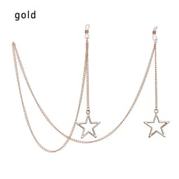 Metal Butterfly Small Daisy Sunglasses Glasses Chain Women Long Chain For Eyeglasses Chain Cord Holder Rope Neck Strap Lanyard