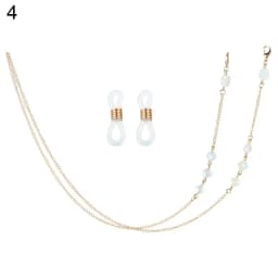 Metal Butterfly Small Daisy Sunglasses Glasses Chain Women Long Chain For Eyeglasses Chain Cord Holder Rope Neck Strap Lanyard