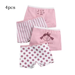 4Pcs Summer Tank Tops For Girls Cartoon Underwear Young Teens In Lingerie Cotton Sport Top Children Undershirts Sleeveless Vest