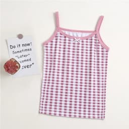4Pcs Summer Tank Tops For Girls Cartoon Underwear Young Teens In Lingerie Cotton Sport Top Children Undershirts Sleeveless Vest