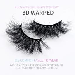 Mink Lashes Wholesale 5/10/30/50 Pairs 25mm Eyelashes Long Wispy Messy Fluffy Lashes Bulk Makeup 25 mm Mink Eyelashes