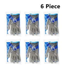 LPRED 1/2/6/10 Pc Cut Resistant Stainless Steel Gloves Working Safety Gloves Metal Mesh Anti Cutting For Butcher Worker