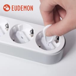 EUDEMON 20pcs Chile/Brazil Power Socket Outlet Plug Protective ABS Cover Anti Electric Baby Safety Protector Double Security