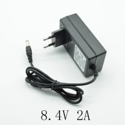 Adapter DC 8.4V 12.6V 2A 16.8V 2A 21V 1A Power Supply Charger EU Plug 5.5mm * 2.5mm(2.1mm) 100-240V 18650 Li-ion Battery