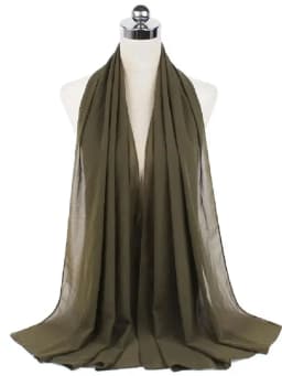 New Fashion Women Solid Chiffon Headscarf Ready To Wear Instant Hijab Scarf Muslim Shawl Islamic Hijabs Arab Wrap Head Scarves