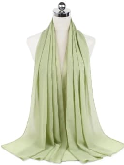 New Fashion Women Solid Chiffon Headscarf Ready To Wear Instant Hijab Scarf Muslim Shawl Islamic Hijabs Arab Wrap Head Scarves