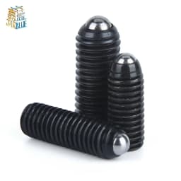 2/10 M2.5 M3 M4 M5 M6 M8-M12 Black Grade 12.9 304 Stainless Steel Hex Socket Allen Spring Ball Plunger Grub Point Set Screw Bolt