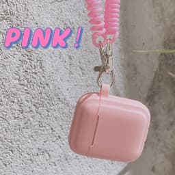 Case For Airpods 1/2/3/4 5 Silicone Solid Color Protective Earphone Cover For Apple Air Pods Pro 2 Spring Fexible Chain Keyring