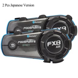 Fodsports FX8 Air Intercom Motorcycle Helmet Headset 4 Riders Bluetooth Headsets 1000m Moto Intercoms,Music Share,FM,Waterproof