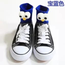 Funny Socks Women's Short Cotton Hot Sale 3D eyes Designer Fashion Amusing Lovely Harajuku kawaii Gift Happy Cute Socks