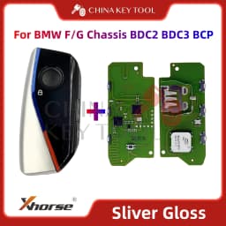 Xhorse XSBMU1EN XM38 BM Series Smart Key for BMW F/G chassis BDC2 BDC3 BCP systems U-Shape Style with Key Shell