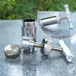 Metal Tobacco Herb Press Aluminum Compressor Pressure Spice Grinder Hand Crusher Smoking Accessories