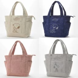 2026 New Peanuts Snoopy Corduroy Tote Bag for Women Embroidered Cartoon Handbag Beige Multi-pocket Bag Casual Daily Shopping Bag