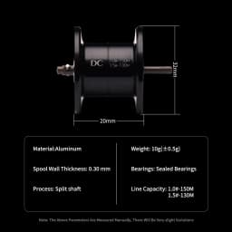 PURELURE ZANA DC-Mode Side Cover and Spool