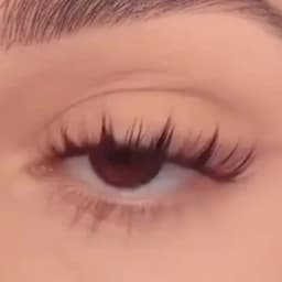 140pcs Fairy Eyelash 8-18mm Lazy Segmented False Eyelash Natural Thick Curling Easy for Beginners to Use