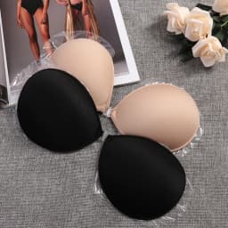 Hot Seamless Sexy Women's Bra Invisible Push Up Bra Self-Adhesive Silicone Front Closure Sticky Backless Strapless Bra