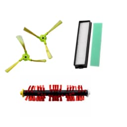 HEPA Filter and Sponge Filter for LG Hom Bot VR6270LVM VR6570 VR6260LVM VR Series Robotic Cleaners Parts Accessories