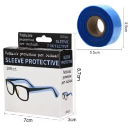 Disposable Hairdressing Eyeglass Leg Cover Hair Dye Styling Tools Glasses Accessories Dye Glass Cover Hair Dye Box Anti-staining