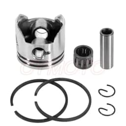 44mm Piston Rings 12mm Assembly for 2-stroke 49cc Pocket Bike Motorcycle Accessory Brand High Quality K082-055