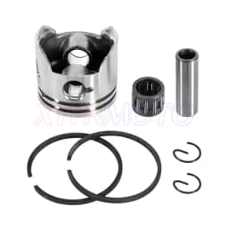 44mm Piston Rings 12mm Assembly for 2-stroke 49cc Pocket Bike Motorcycle Accessory Brand High Quality K082-055