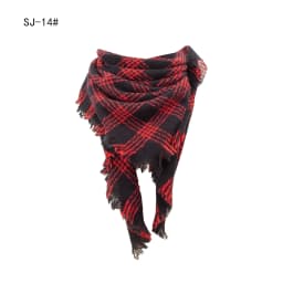 Women Winter Scarf Triangle Knitted Scarf Casual Ladies Plaid Pashmina Shawl and Wrap Female Foulard Scarves Echarpe Bufanda