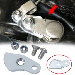 Clutch Actuator Extension Aluminum Arm Kit For Yamaha YZ IT WR 250 400 465 490 500 Vintage with Stainless Bolts
