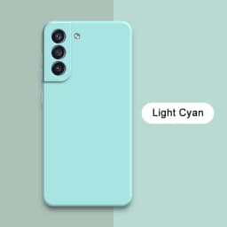 Square Liquid Phone Cover Case for Samsung Galaxy S20 S21 S22 FE Plus Ultra 5G Anti Shock Silicnoe Back Fundas S20Plus S21Ultra