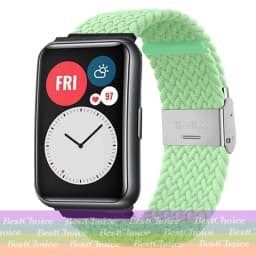 Nylon Strap For Correa Huawei Watch Nylon Braided Elastic Solo Loop For Huawei Watch Fit Strap Adjustable Woven Straps Bracelet