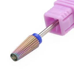 Purple 5 in 1 Tapered Carbide Nail Drill Bits Drills Milling Cutter for Manicure Remove Gel Acylics Nails Accessories Tool