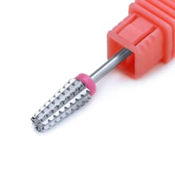 Purple 5 in 1 Tapered Carbide Nail Drill Bits Drills Milling Cutter for Manicure Remove Gel Acylics Nails Accessories Tool