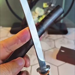 Premium Japanese Sushi Knife with Sheath-Ultra Sharp Portable Chef Knife for Kitchen,Stainless Steel Mini Sashimi Knife