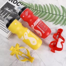 750ml Bicycle Waterbottle Mountain Road Bike Water Bottle Outdoor Cycling Kettle Portable with Bottle Holder Bike Accessory