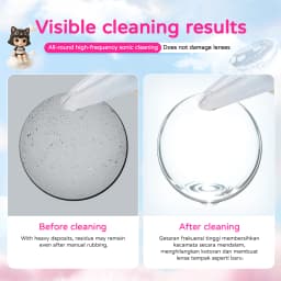 UYAAI Contact Lens Cleaner SET Contact Cleaning Lens Wearing Tool Eyes Opener Lens Care Accesories Lens Nursing Solution