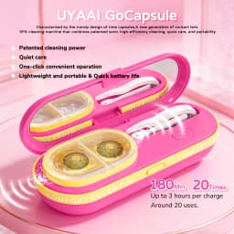 UYAAI Contact Lens Cleaner SET Contact Cleaning Lens Wearing Tool Eyes Opener Lens Care Accesories Lens Nursing Solution