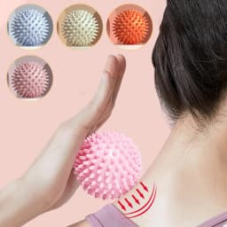 Hedgehog Massage Ball Yoga Fascia Roller for Exercise Fitness Muscle Relaxation Shoulder Neck Leg Plantar Meridian Massage Stick