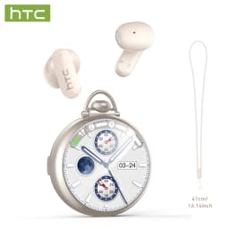 HTC NE71 True Wireless Earbuds Bluetooth 6.0 ANC Noise Cancelling IPX4 Waterproof 22H Playtime In-Ear Comfort Gaming Low Latency