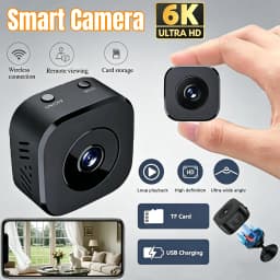 4K Full HD Mini Security Camera Pro WiFi Surveillance With 2 Way Audio Motion Detection Infrared Night Vision Security Camera