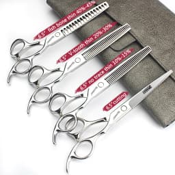 Sharonds 440c 6/7/7.5 Inch Haircut Thinning Scissors Professional Barber Shop Hairdressing Scissors Cutting Scissors Hair Shears
