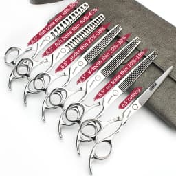 Sharonds 440c 6/7/7.5 Inch Haircut Thinning Scissors Professional Barber Shop Hairdressing Scissors Cutting Scissors Hair Shears