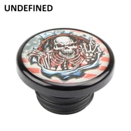 Motorcycle Gas Oil Fuel Tank Cap Cover Aluminum Vented For Harley Sportster XL883 1200 Dyna Softail Touring Road King FLHX FLH