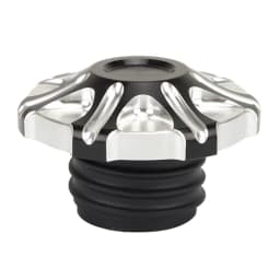 Motorcycle Gas Oil Fuel Tank Cap Cover Aluminum Vented For Harley Sportster XL883 1200 Dyna Softail Touring Road King FLHX FLH