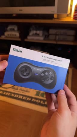 8BitDo M30 2.4G Wireless Gamepad for the Original Sega Genesis and Sega Mega Drive - Sega Genesis