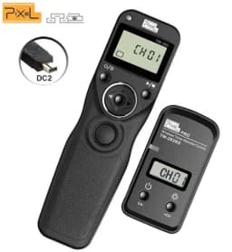 Pixel TW-283 Wireless Timer Remote Control Shutter Release (DC0 DC2 N3 E3 S1 S2) Cable For Canon Nikon Sony Camera TW283 VS RC-6