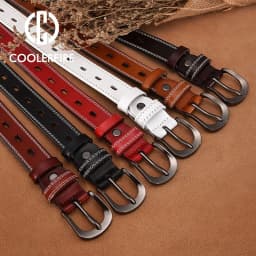 Women Genuine Leather Belt For Female Strap Casual All-match Ladies Adjustable Belts Designer High Quality Brand