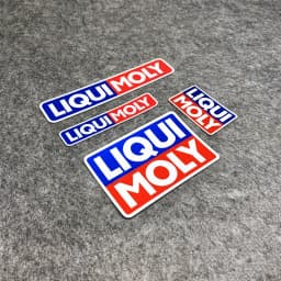 1Set Car Styling Vinyl Decals Oil Sponsor Stickers Waterproof for Motorcycle Bicycle Helmet Decor
