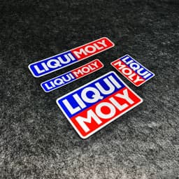 1Set Car Styling Vinyl Decals Oil Sponsor Stickers Waterproof for Motorcycle Bicycle Helmet Decor
